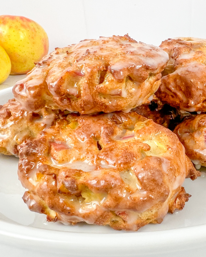 Air Fried Apple Fritters