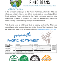 Pinto Beans | 1 LB | Certified Glyphosate Residue Free