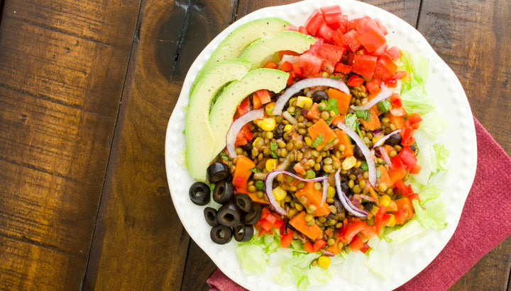 Southwest Lentil Salad 