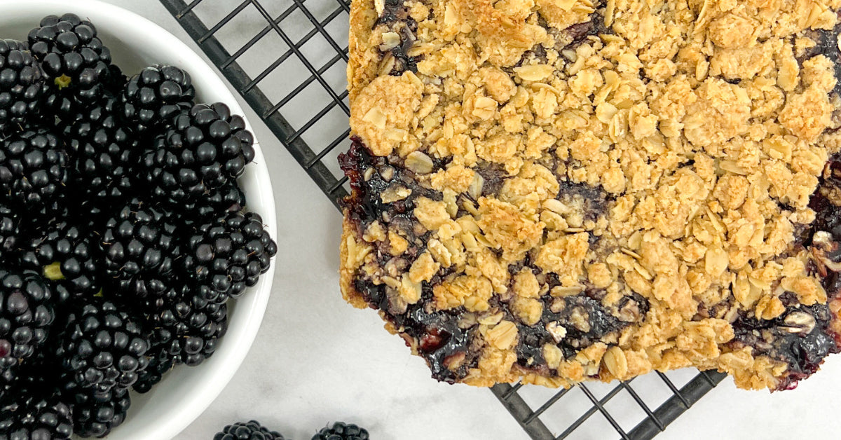 Whole Wheat Blackberry Bars Palouse Brand