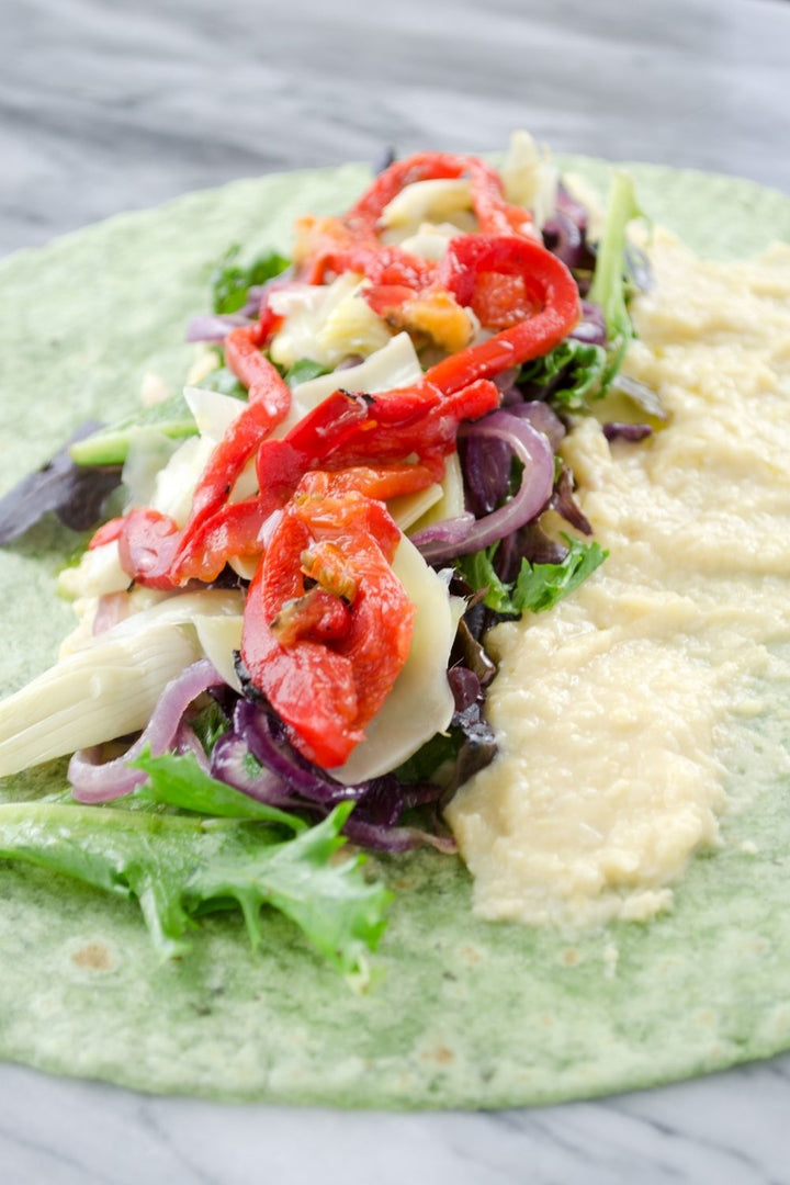 hummus wrap recipe