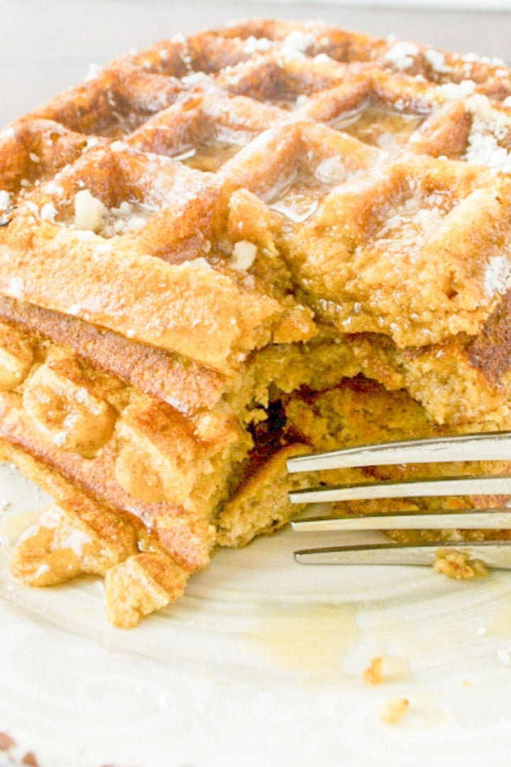 pumpkin spice waffles