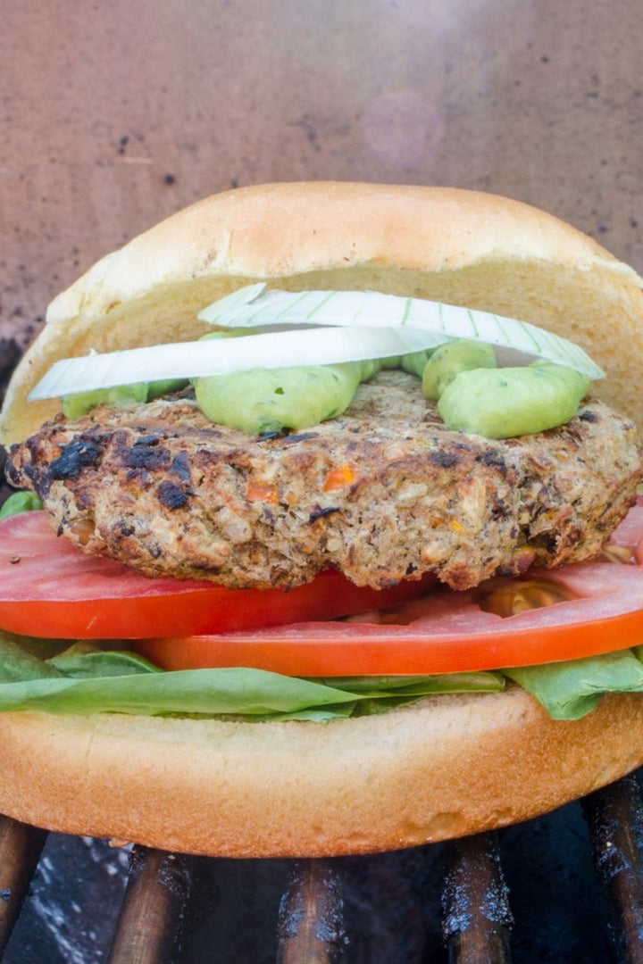 lentil veggie burger