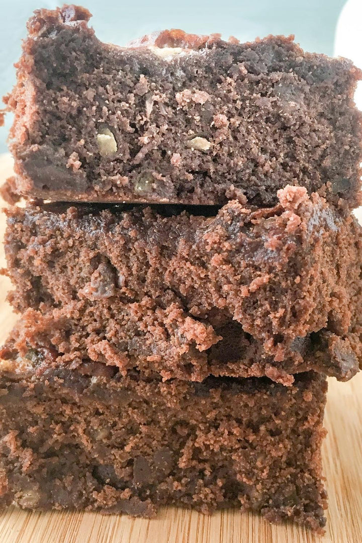 easy to make lentil brownies vegan healthy