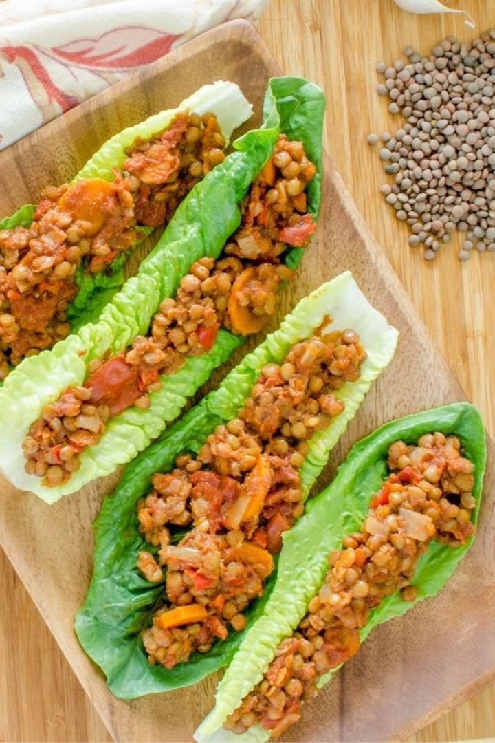 homemade lentil sloppy joes