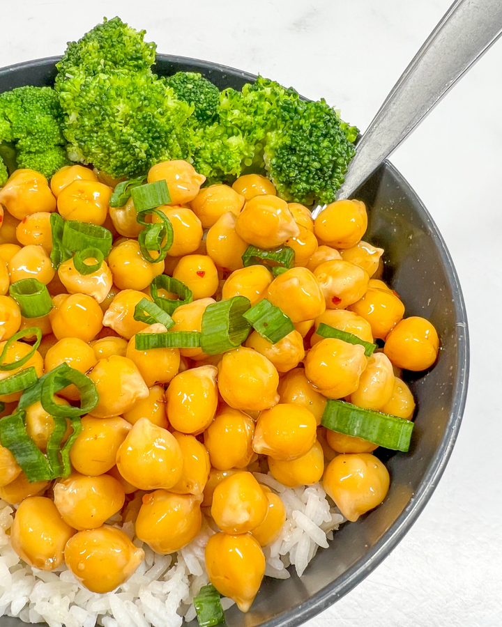 Vegan Orange Chickpeas and Rice