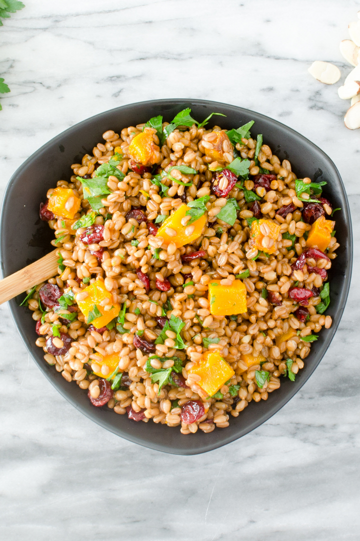 Autumn Butternut Squash and Wheat Berry Salad – Palouse Brand