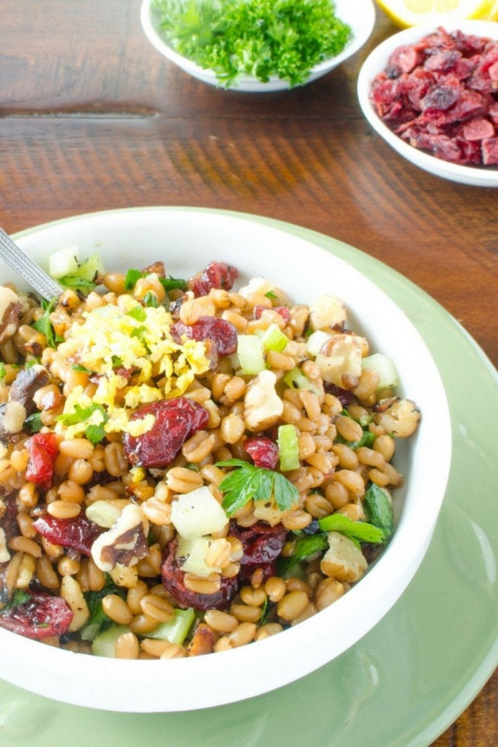 wheat berry salad