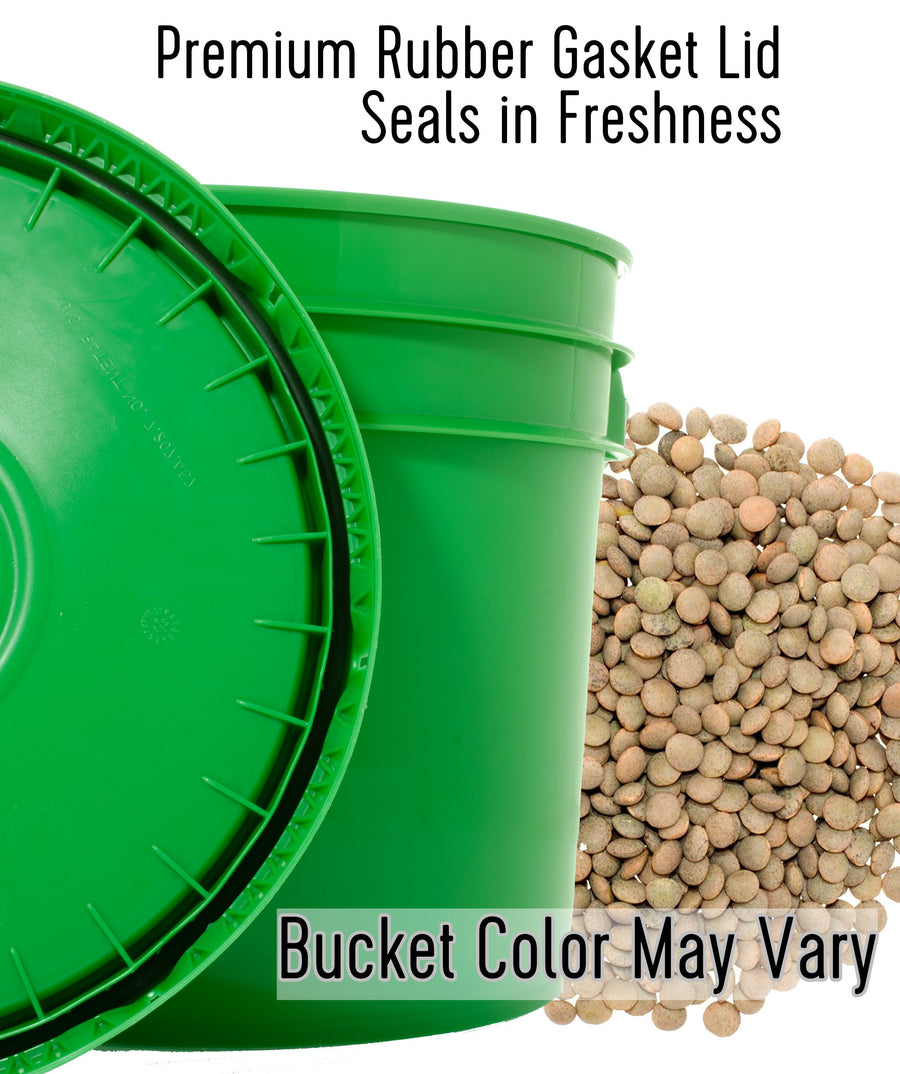 Airtight Brown Lentil Storage
