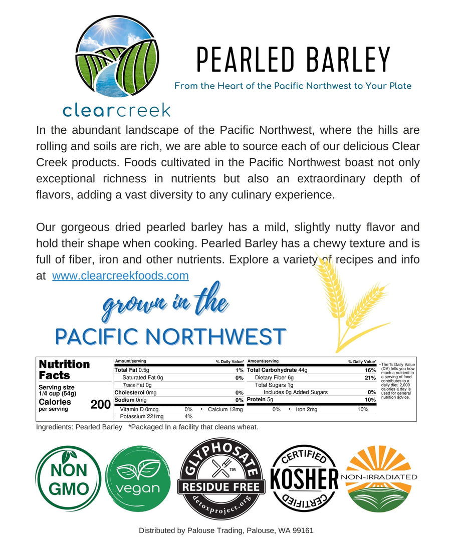 Pearl Barley Nutrition Facts