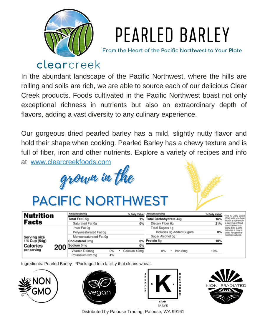 Pearled Barley | 4 LB