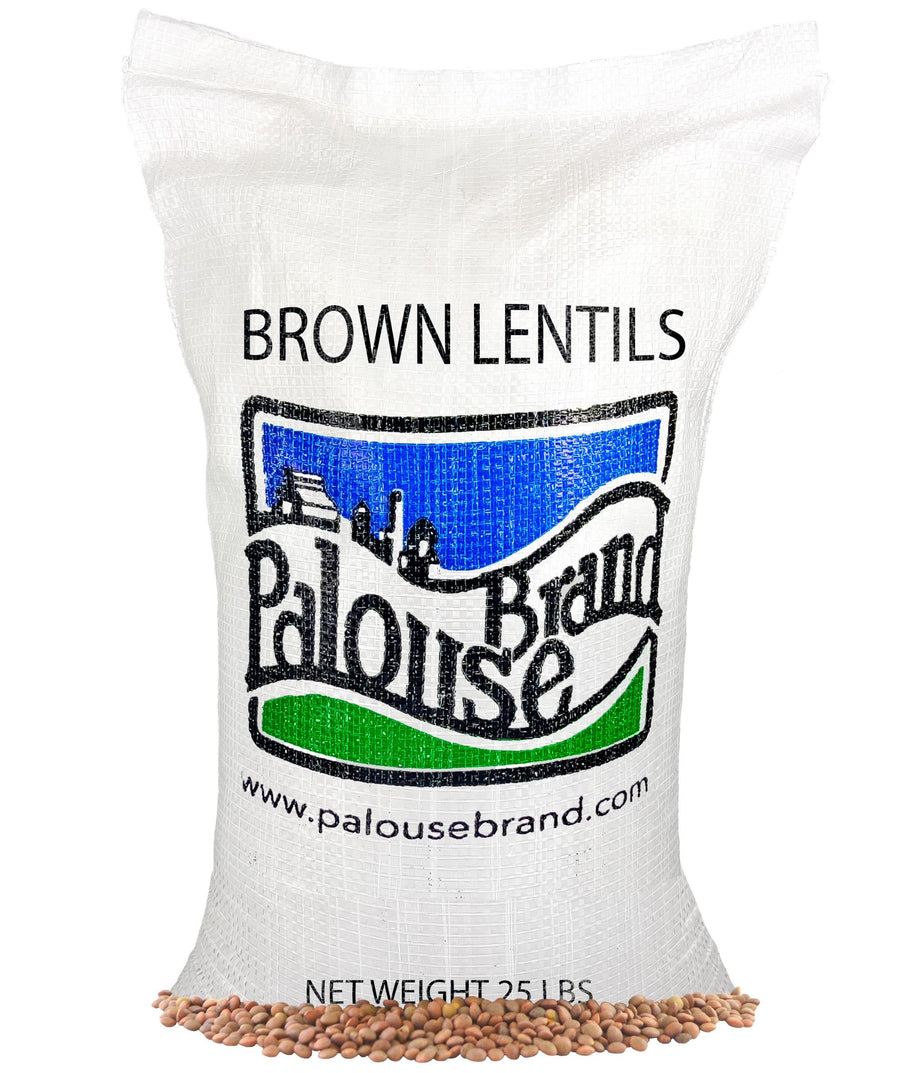 25 pound Palouse Brand Brown Lentils