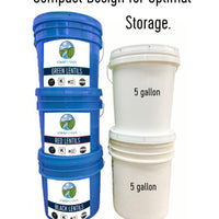 Long Term Food Storage Buckets for Washington State Grown Black Beans