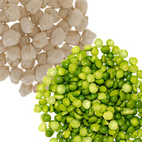 Legume Pack | 10 LB: Chickpeas, Green Split Peas(2 - 5 LB Burlap Bags)