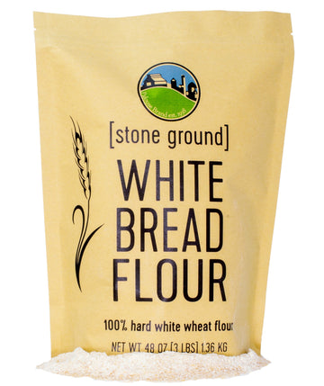 Premium Stone Ground Bread Flour | Free 2-3 Day Shipping Kraft Re-Sealable Bags