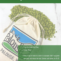 Legume Pack | 10 LB: Chickpeas, Green Split Peas(2 - 5 LB Burlap Bags)