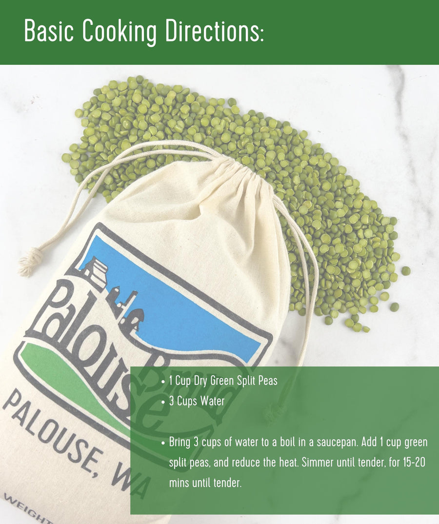 Legume Bundle: Brown Lentils, Green Split Peas | 10 LBS (2 -5 lb bags)