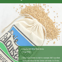 Hard White Wheat Bundle | 100 LB