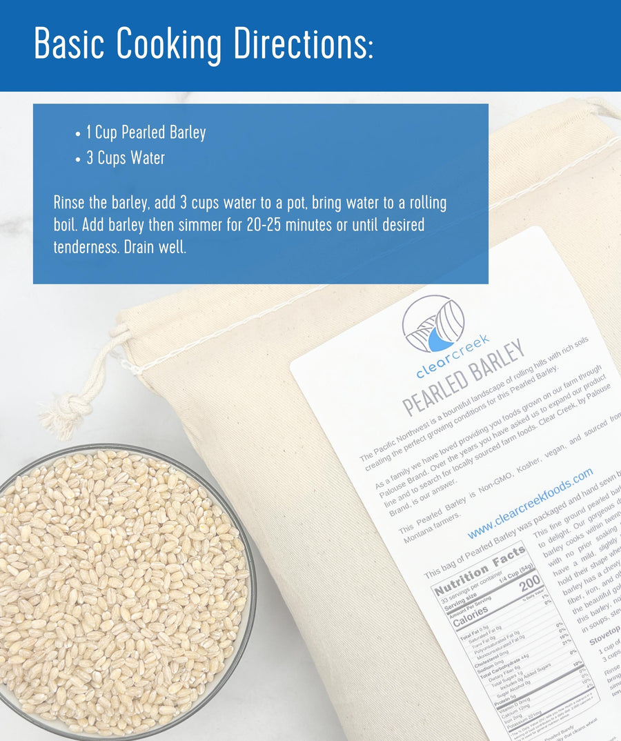 How to Cook Washington State Grown Pearled Barley