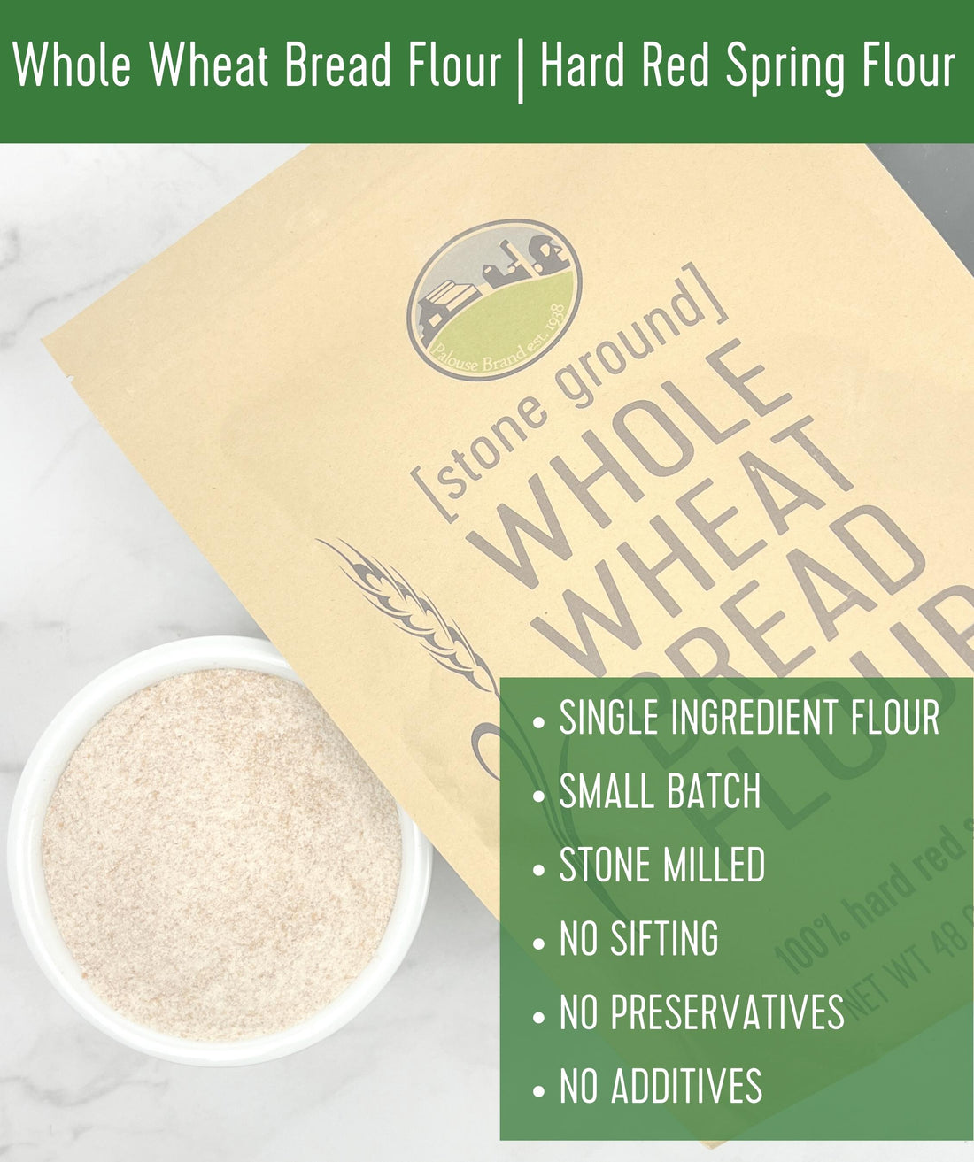 Whole Wheat Bread Flour | 9 LB
