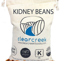 Kidney Beans | 4 LBS | Free 2-3 Day Shipping Woven Linen Bag with Drawstring