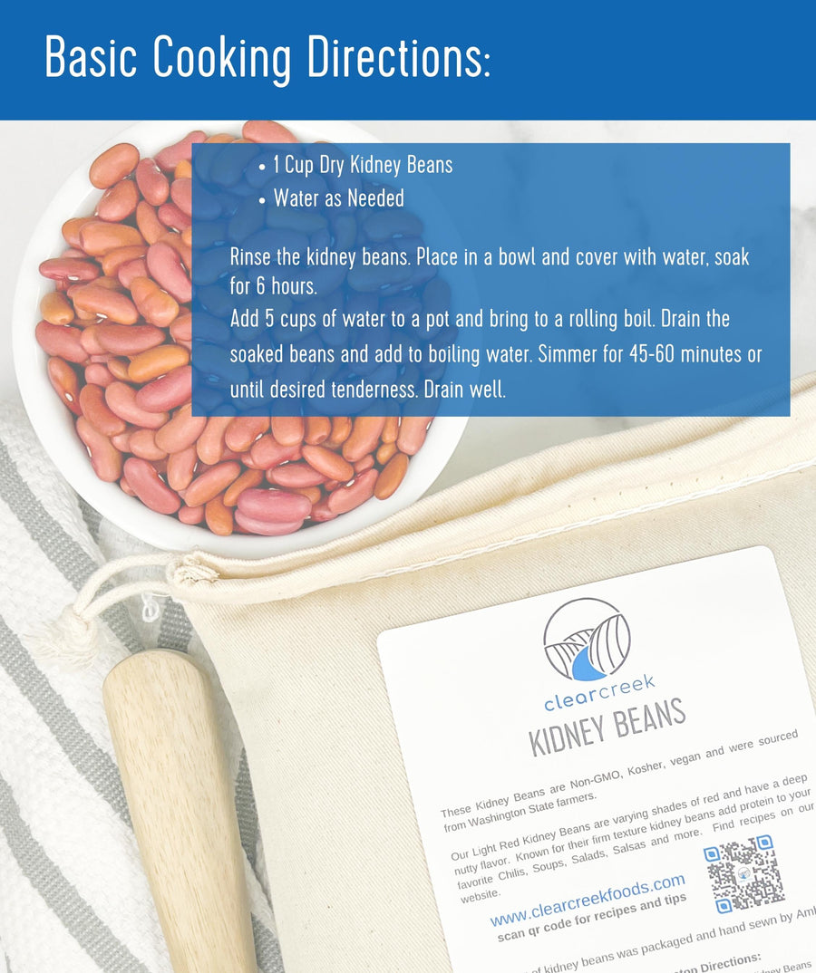 How to Cook Washington State Grown Kidney Beans