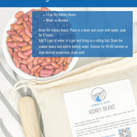 How to Cook 100% Kidney Beans from Washington State