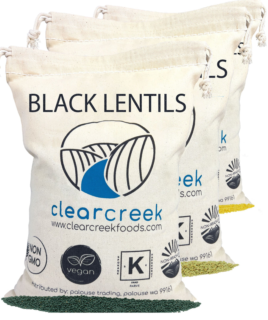 Lentil Pack: Green, Black, Gold Lentils | 12 LB