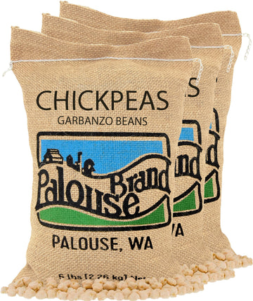 Chickpeas | 15 LB | Free 2-3 Day Shipping Woven Jute Bag