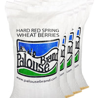 Hard Red Spring Wheat Berries | 100 LB | Free 2 Day Shipping Woven Poly Bag