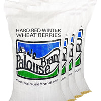 Hard Red Winter Wheat Berries | 100 LB | Free 2-Day Shipping Woven Poly Bag