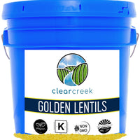 Golden Lentils | 25 LBS Bucket