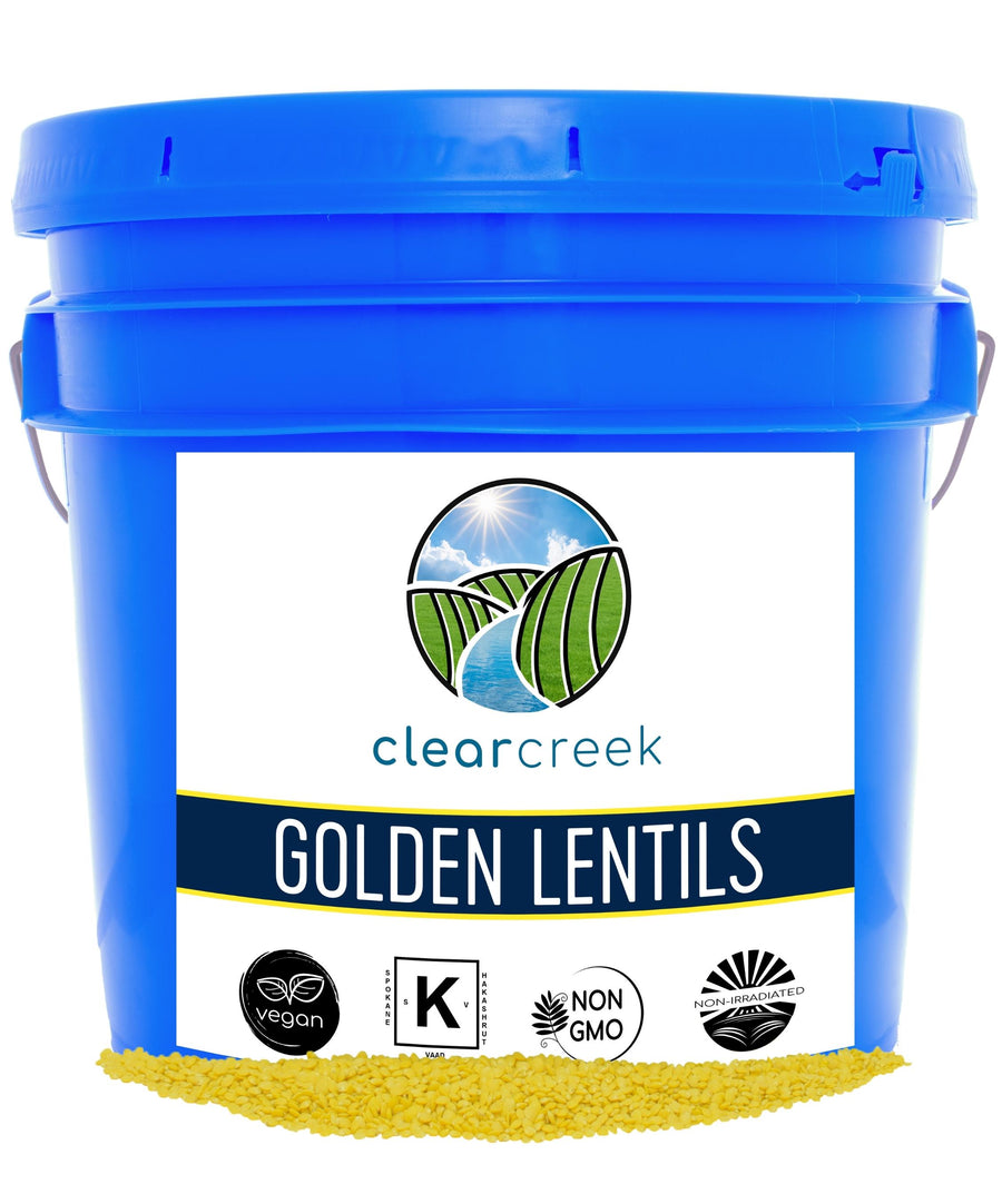 Golden Lentils | 25 LBS Bucket