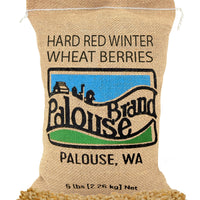 Palouse Brand Hard Red Winter Wheat Berries,  Wheat Berries,   Non-GMO,  5 pound