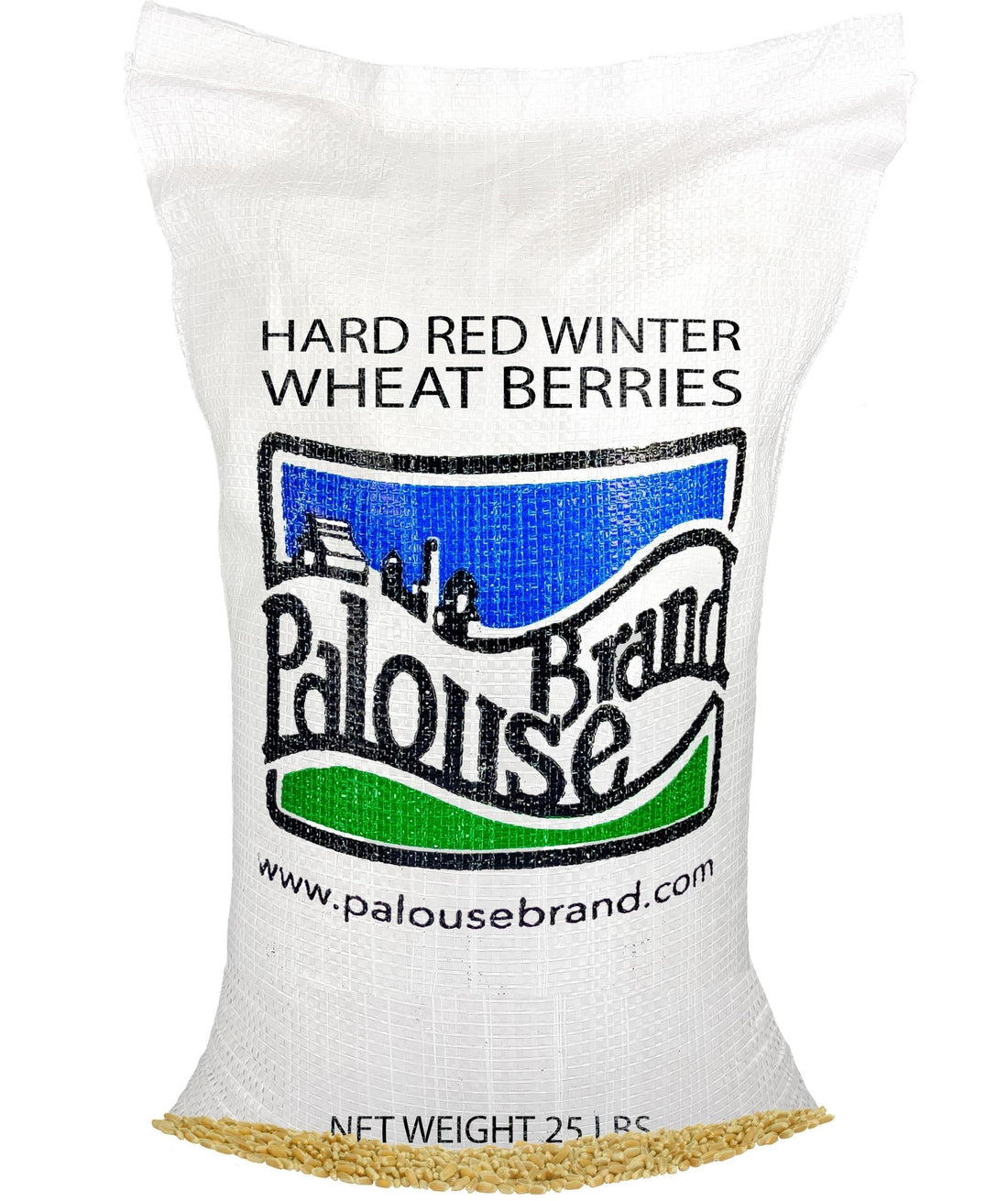 Palouse Brand Wheat Berries, 25 pounds,  Non-GMO Wheat Berries