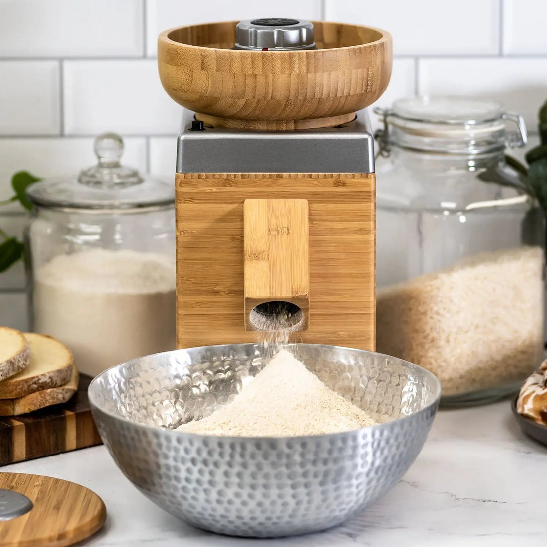 Harvest Grain Mill - Silver